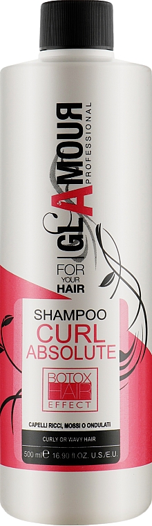 Шампунь для в'юнкого й неслухняного волосся - Erreelle Italia Glamour Professional Shampoo Curl Absolute