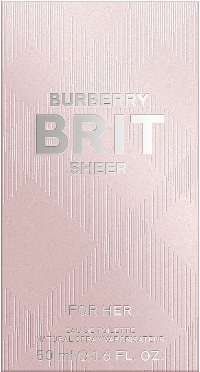 Burberry Brit Sheer 2015 - Туалетная вода — фото N3