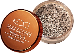 Мінеральна розсипчаста пудра-основа - EX1 Cosmetics Pure Crushed Mineral Powder Foundation — фото N1