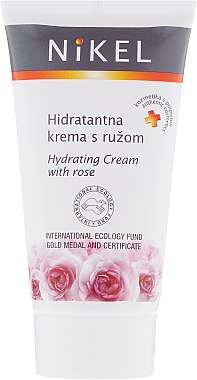 Зволожувальний крем з трояндою - Nikel Hydrating Cream with Rose — фото N2