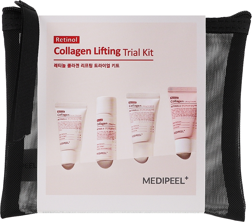 Набір мініатюр засобів з ретинолом та колагеном, 5 продуктів - MEDIPEEL Retinol Collagen Lifting Trial Kit