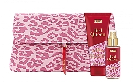 Духи, Парфюмерия, косметика Набор - Pupa Red Queen 002 (bag + Milk/200 ml+edt/100ml)