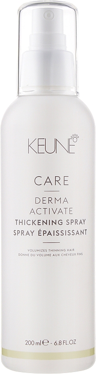 Зміцнювальний спрей проти випадання волосся - Keune Care Derma Activate Thickening Spray — фото N1