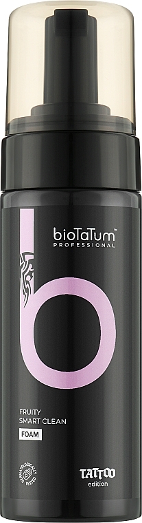 Пінка для татуювань з ароматом тропічних фруктів - bioTaTum Professional Fruity Smart Clean Foam — фото N1