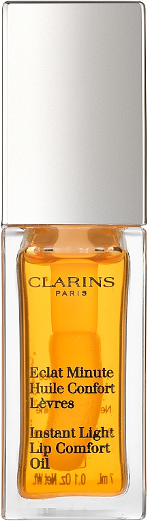 Олія-блиск для губ - Clarins Eclat Minute Lip Comfort Oil (тестер) — фото N1