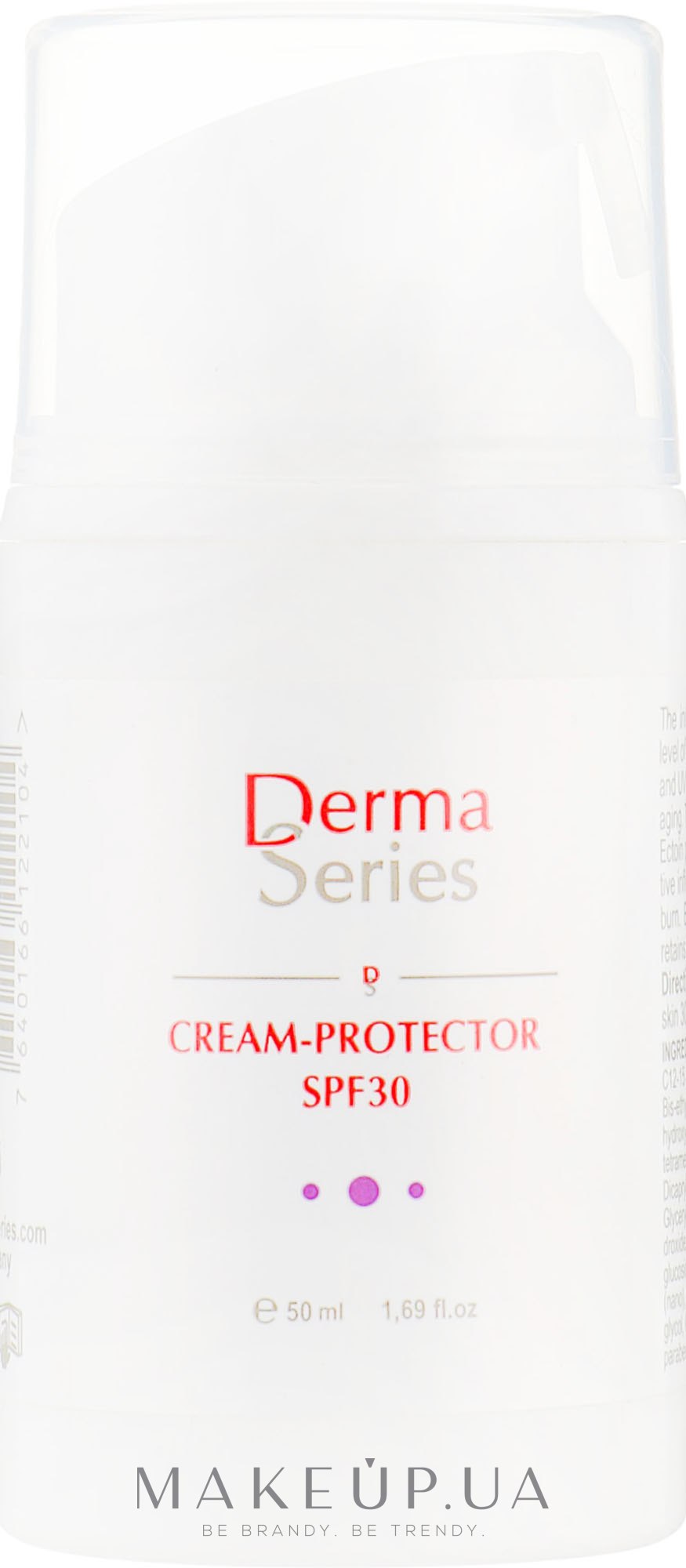 Крем-протектор для обличчя - Derma Series Cream-Protector Spf30 — фото 50ml