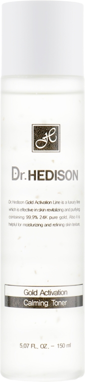 Тоник c коллоидным золотом - Dr.Hedison Gold Activation Toner — фото N2