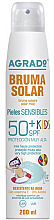 Парфумерія, косметика Спрей для засмаги SPF50+ для тіла, дитячий - Agrado Mist Solar Kids SPF50+