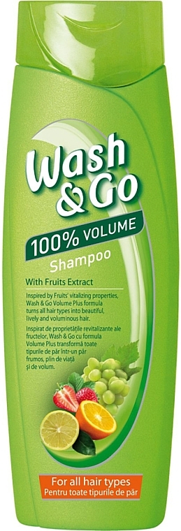 Шампунь з екстрактом фруктів для всіх типів волосся - Wash&Go — фото N2