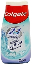 Духи, Парфюмерия, косметика Зубная паста 2 в 1 - Colgate 2 In 1 Icy Blast Whitening Toothpaste