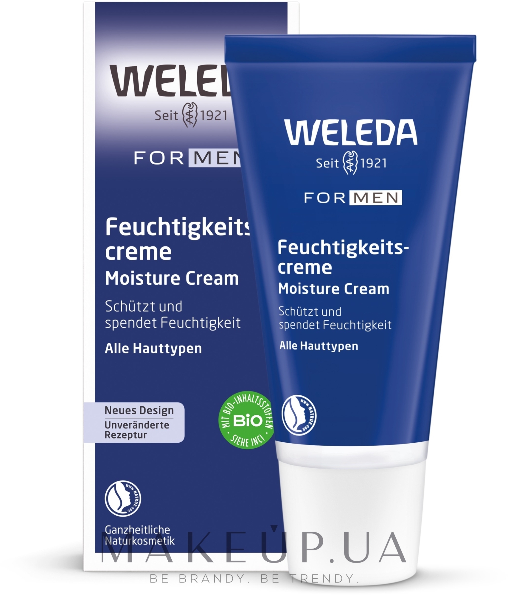 Мужской увлажняющий крем для лица - Weleda Feuchtigkeitscreme — фото 30ml