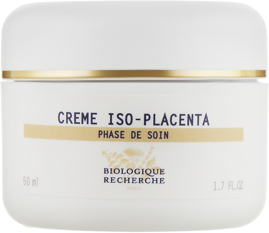 Відновлювальний крем для обличчя з екстрактом стерильної плаценти - Biologique Recherche Creme Iso-Placenta