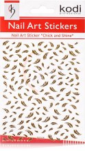 Духи, Парфюмерия, косметика Наклейки для дизайна ногтей - Kodi Professional Nail Art Stickers SP026