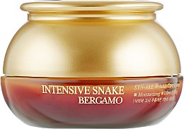 Интенсивный антивозрастной ботокс-крем для лица - Bergamo Intensive Snake Wrinkle Care Cream — фото N2