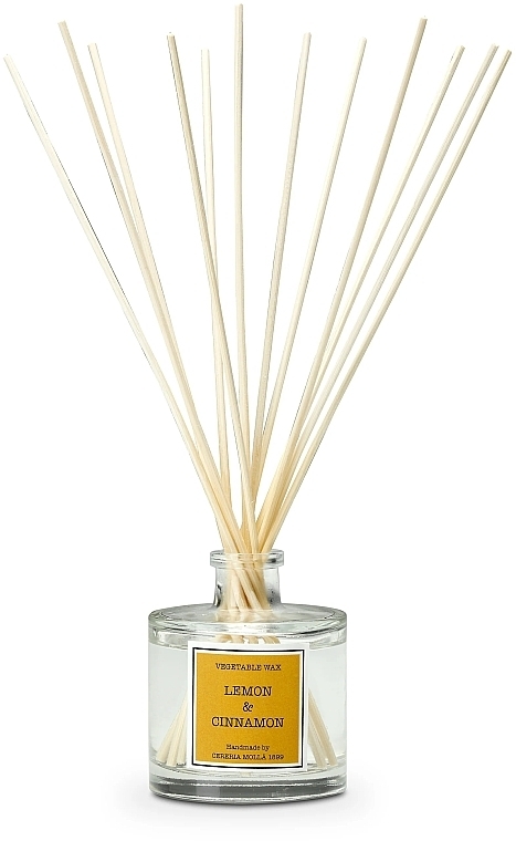 Аромадиффузор "Лимон и корица" - Cereria Molla Lemon & Cinnamon Reed Diffuser — фото N1