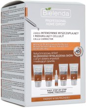 Духи, Парфюмерия, косметика Набор для борьбы с целлюлитом - Bielenda Professional Home Expert Intense Slimming And Anti-Cellulite Treatment (sh/gel/30ml + b/scrub/30ml + serum/7ml + mask/30ml + b/lot/30ml)