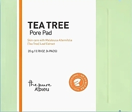 Парфумерія, косметика Тонер-педи для обличчя - A'pieu The Pure Tea Tree Pore Pad