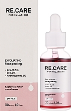 Кислотний пілінг для обличчя - Re.Care Exfoliating Face Peeling — фото N2