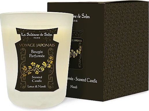 Ароматична свічка - La Sultane De Saba Lotus And Frangipani Candle — фото N1