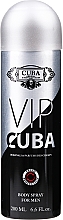Парфумерія, косметика Cuba VIP Body Spray For Men - Дезодорант-спрей для тіла