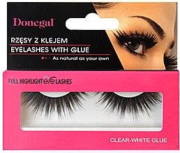 Накладные ресницы с клеем, 4472 - Donegal Eyelashes With Glue — фото N1