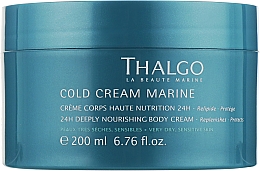 Парфумерія, косметика Відновлювальний насичений крем для тіла - Thalgo Cold Cream Marine Deeply Nourishing Body Cream