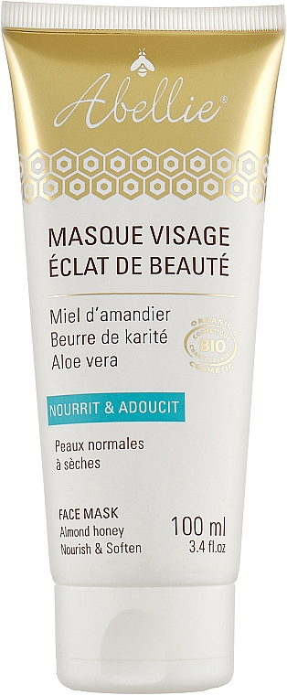 Маска для лица "Вспышка красоты" питательная - Abellie Masque Visage Eclat De Beauté