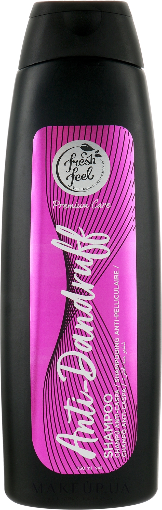 Шампунь для волос "Anti-Dandruff" - Fresh Feel Premium Shampoo — фото 750ml