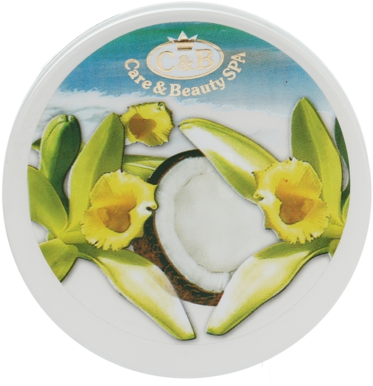 Сливки для тела "Ваниль и кокос" - Care & Beauty Line Body Butter Vanilla&Coconut