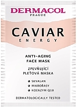 Антивікова маска для обличчя - Dermacol Caviar Energy Anti-Aging Face Mask — фото N1