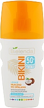 Солнцезащитный кокосовый спрей для тела - Bielenda Bikini Coconut Milk Sun Spray SPF 50 — фото N1