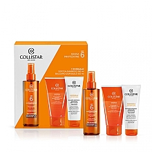 Парфумерія, косметика Набір - Collistar Special Perfect Tanning (dry/oil/200ml + sh/gel/150ml + b/balm/100ml)