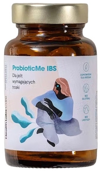 Диетическая добавка для здоровья кишечника - HealthLabs Care ProbioticMe IBS — фото N1