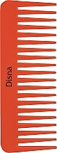 Духи, Парфюмерия, косметика Гребень для волос широкий PE-29, 15.8 см, оранжевый - Disna