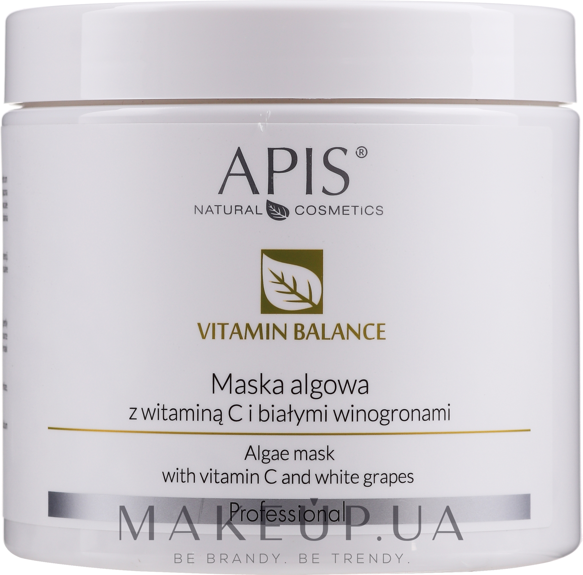 Альгідна маска для обличчя - APIS Professional Vitamin-Balance Algae Mask — фото 200g