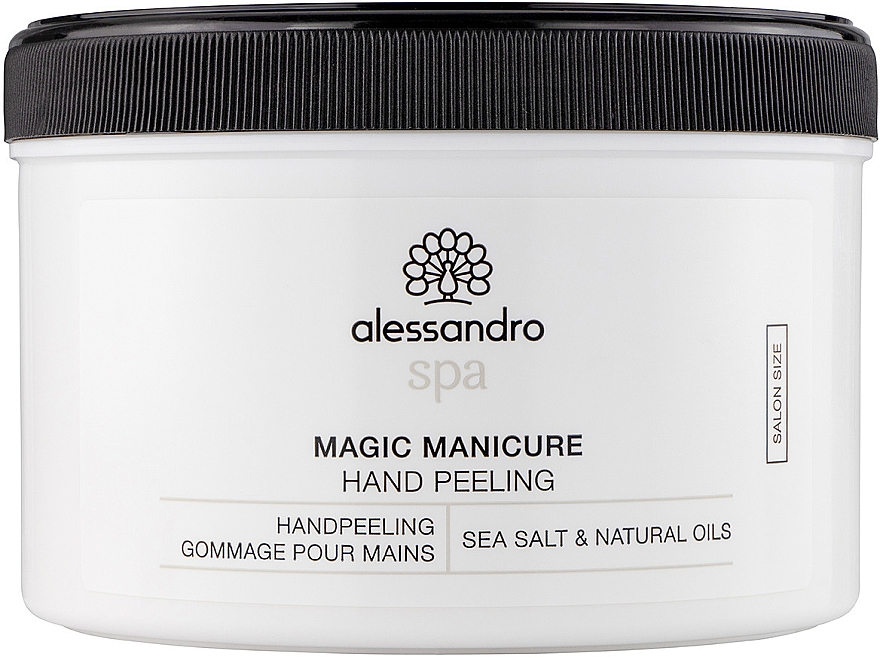 Пілінг для рук - Alessandro International Spa Magic Manicure Hand Peeling Salon Size — фото N1
