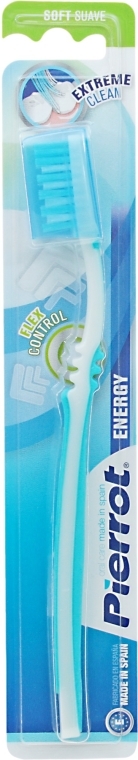 Зубная щетка "Энергия", мягкая, голубая - Pierrot Energy — фото N3