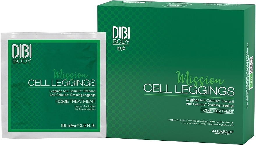 Дренажные антицеллюлитные леггинсы - DIBI Milano Mission Cell Leggings — фото N1