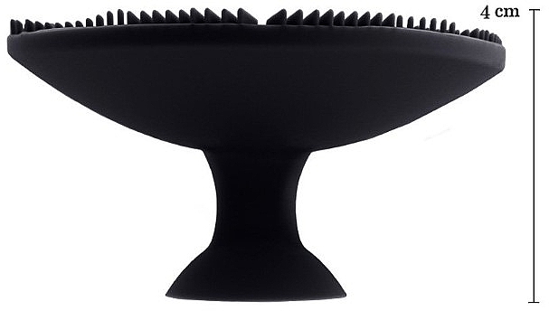 Очищающая подушечка для кистей - Luvia Brush Cleansing Pad Black — фото N2