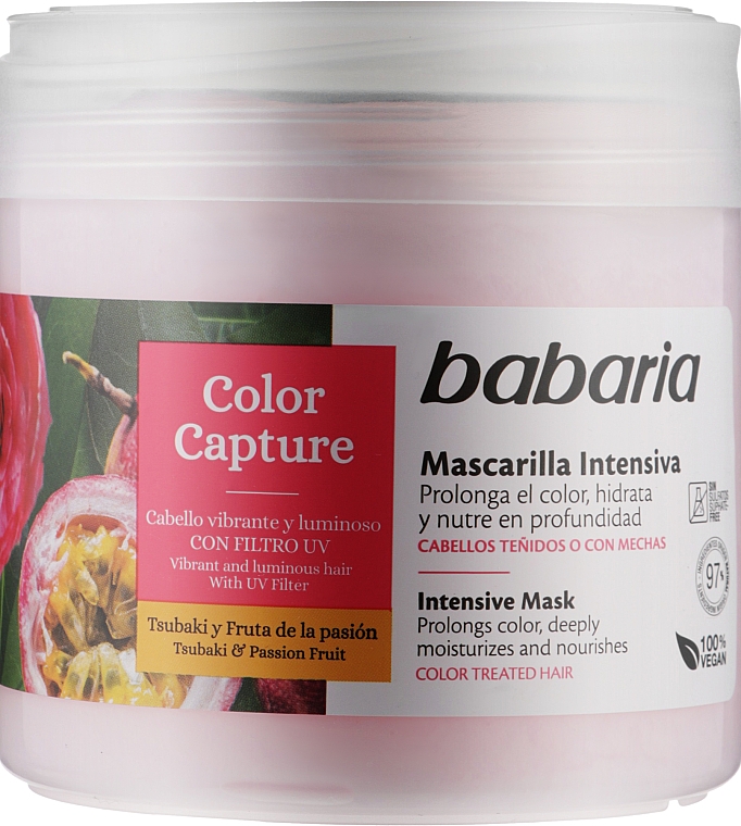 Інтенсивна маска для збереження кольору волосся - Babaria Intensive Mask Color Capture — фото N1