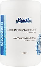 Духи, Парфюмерия, косметика Увлажняющая маска с экстрактом шелка - Mirella Moisturizing Hair Mask With Silk Extract