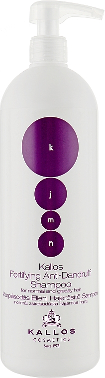 Шампунь от перхоти - Kallos Cosmetics Fortifying Anti-dandruff Shampoo — фото N3