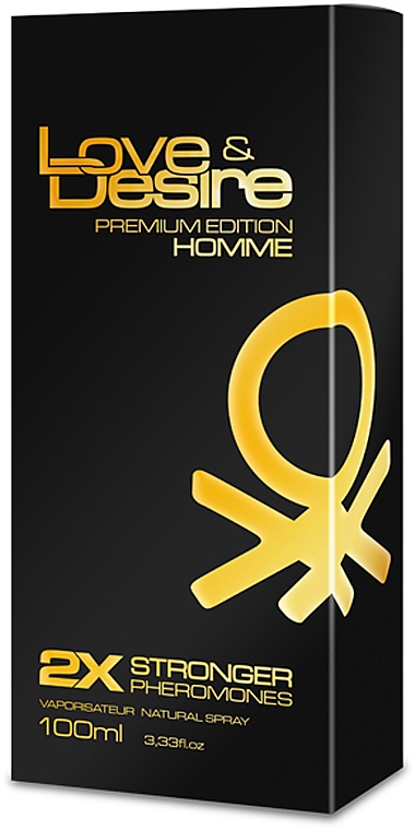 Love & Desire Premium Edition Homme - Парфумовані феромони — фото N1