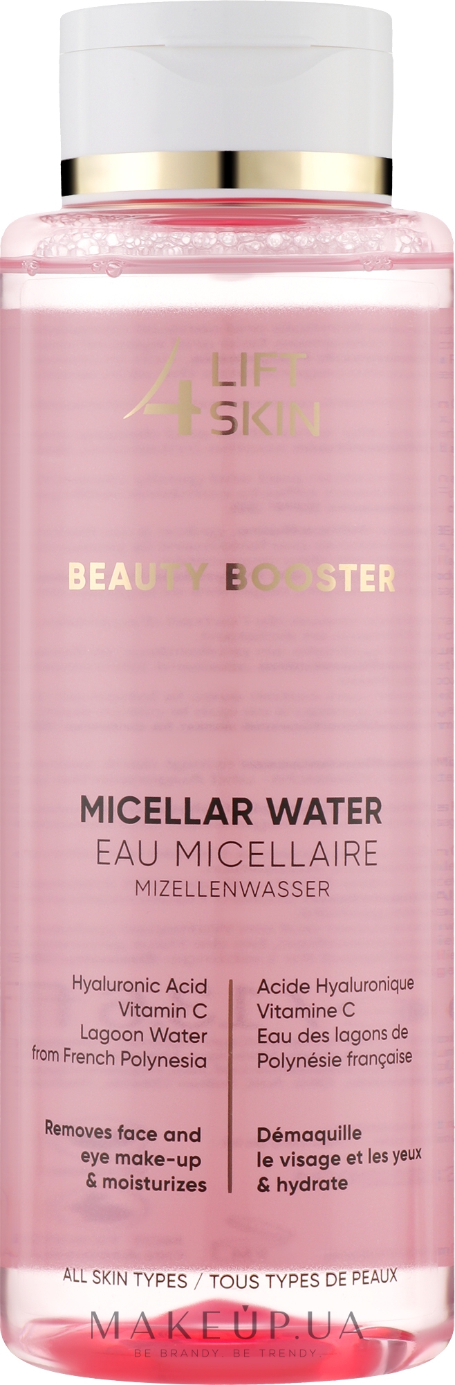 Мицеллярная вода для лица и глаз - Lift4Skin Micellar Water Eau Micellaire — фото 400ml