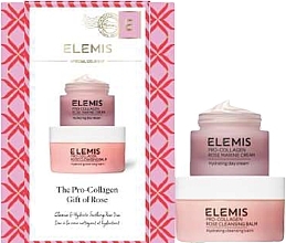 Набір - Elemis The Pro-Collagen Gift Of Rose (balm/50g + cr/30ml) — фото N1