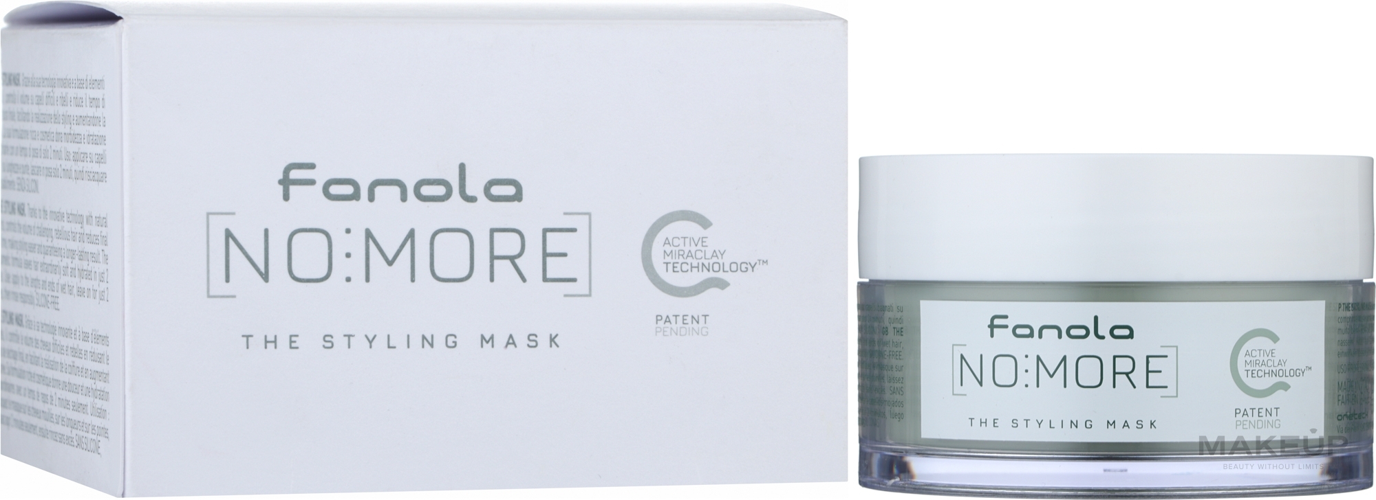 УЦЕНКА Натуральная маска для укладки волос - Fanola No More The Styling Mask * — фото 200ml