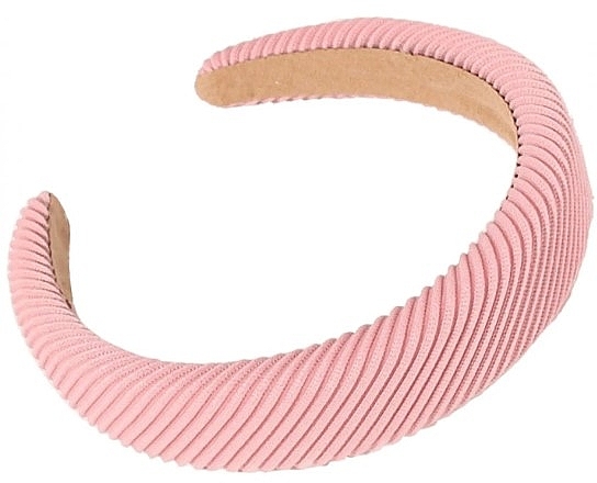 Обруч для волос "Simple", розовый - Ecarla — фото N1