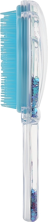 Расческа для волос "Let's Be Mermaids", голубая - Martinelia Shell Hair Brush — фото N3