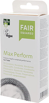 Презервативи, 10 шт - Fair Squared Max Perform — фото N1