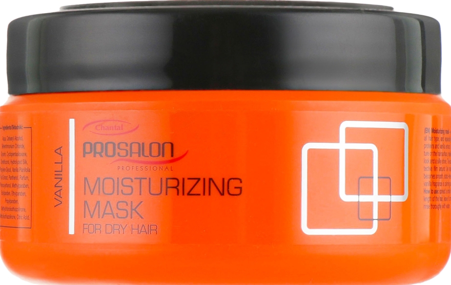 Увлажняющая маска "Ваниль" - Prosalon Vanilla Moisturizing Mask